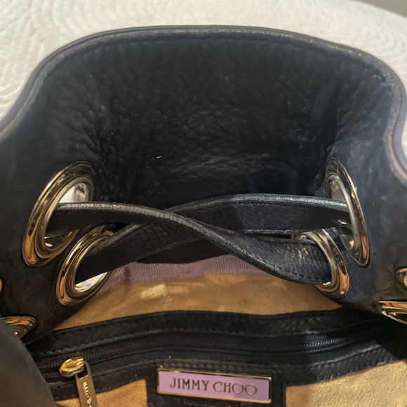 Jimmy Choo Ramona bag in navy - Picture 5 of 6